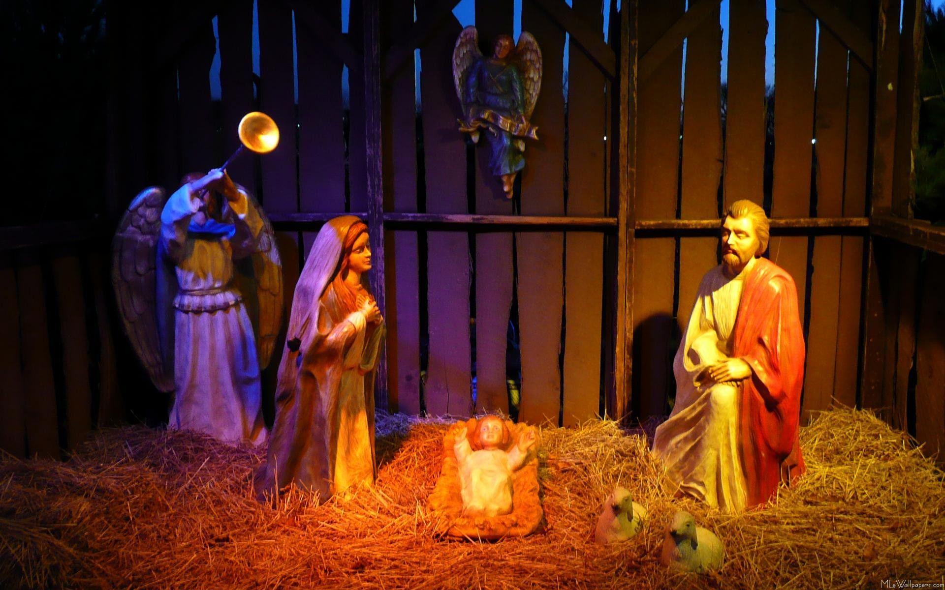 1920x1200 Christmas Nativity Wallpaper