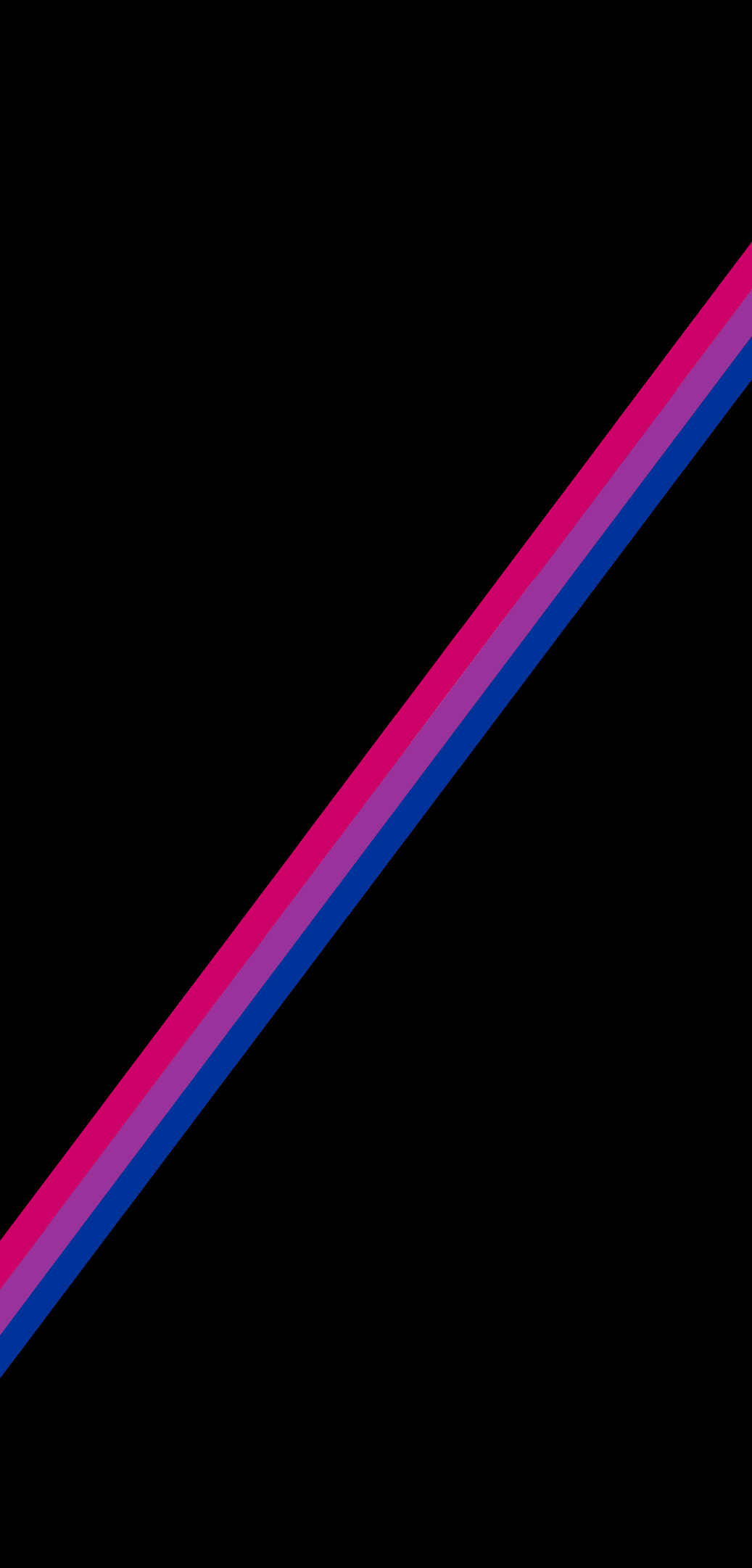 1037x2163 Hello again people! I made some minimalist pride flag wallpaper, it's not that good, but I hope you like it