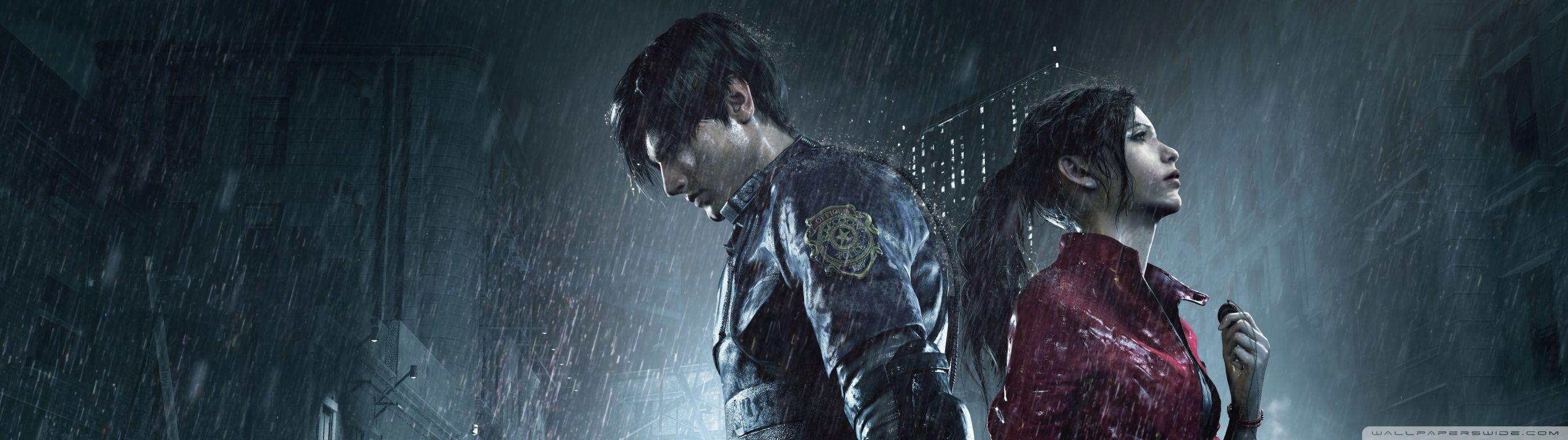 2732x768 Resident Evil 2 2019 Ultra HD Desktop Background Wallpaper for : Widescreen & UltraWide Desktop & Laptop : Multi Display, Dual & Triple Monitor : Tablet