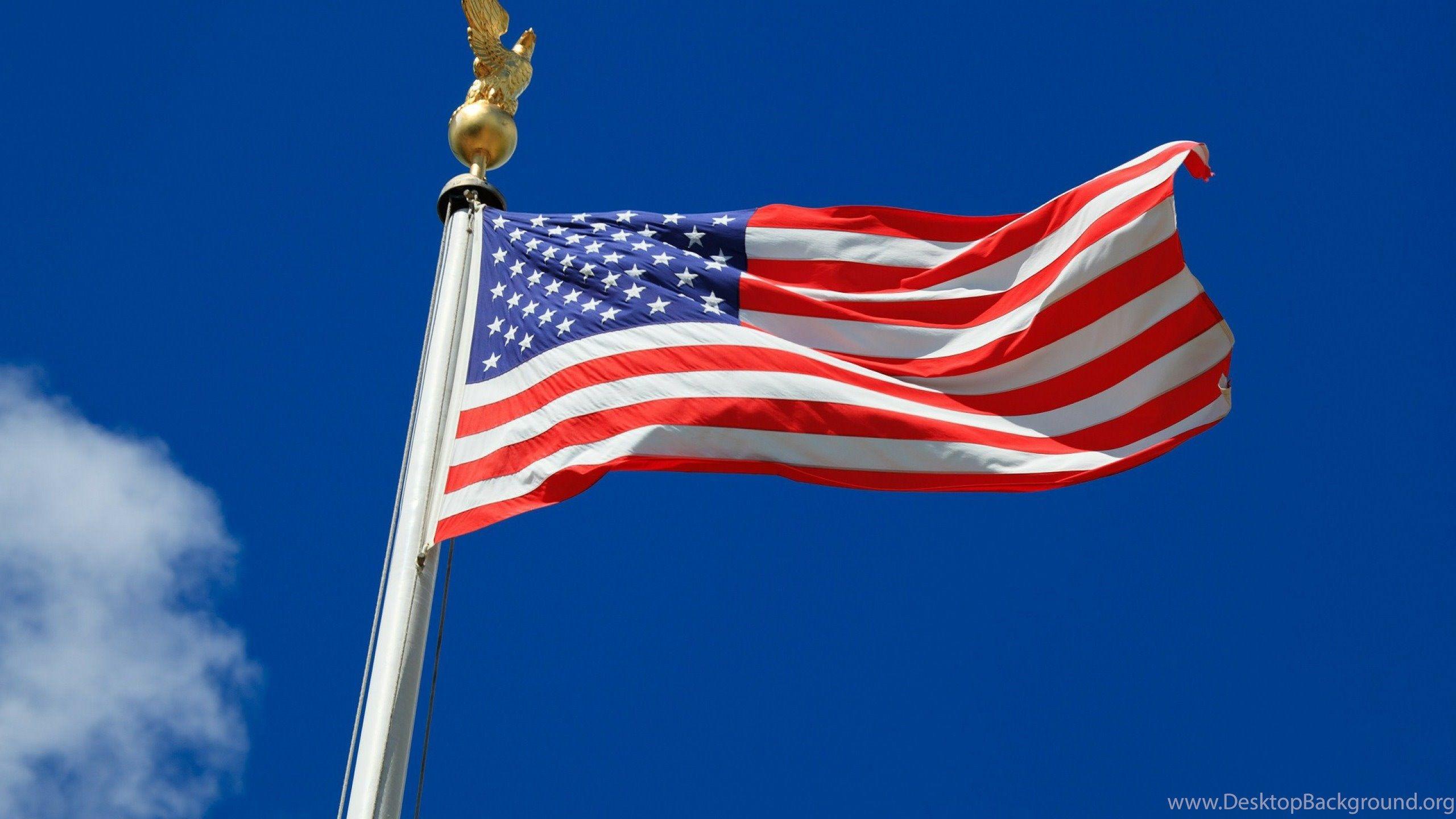2560x1440 Full HD American Flag Wallpaper Flag Public Domain HD Wallpaper