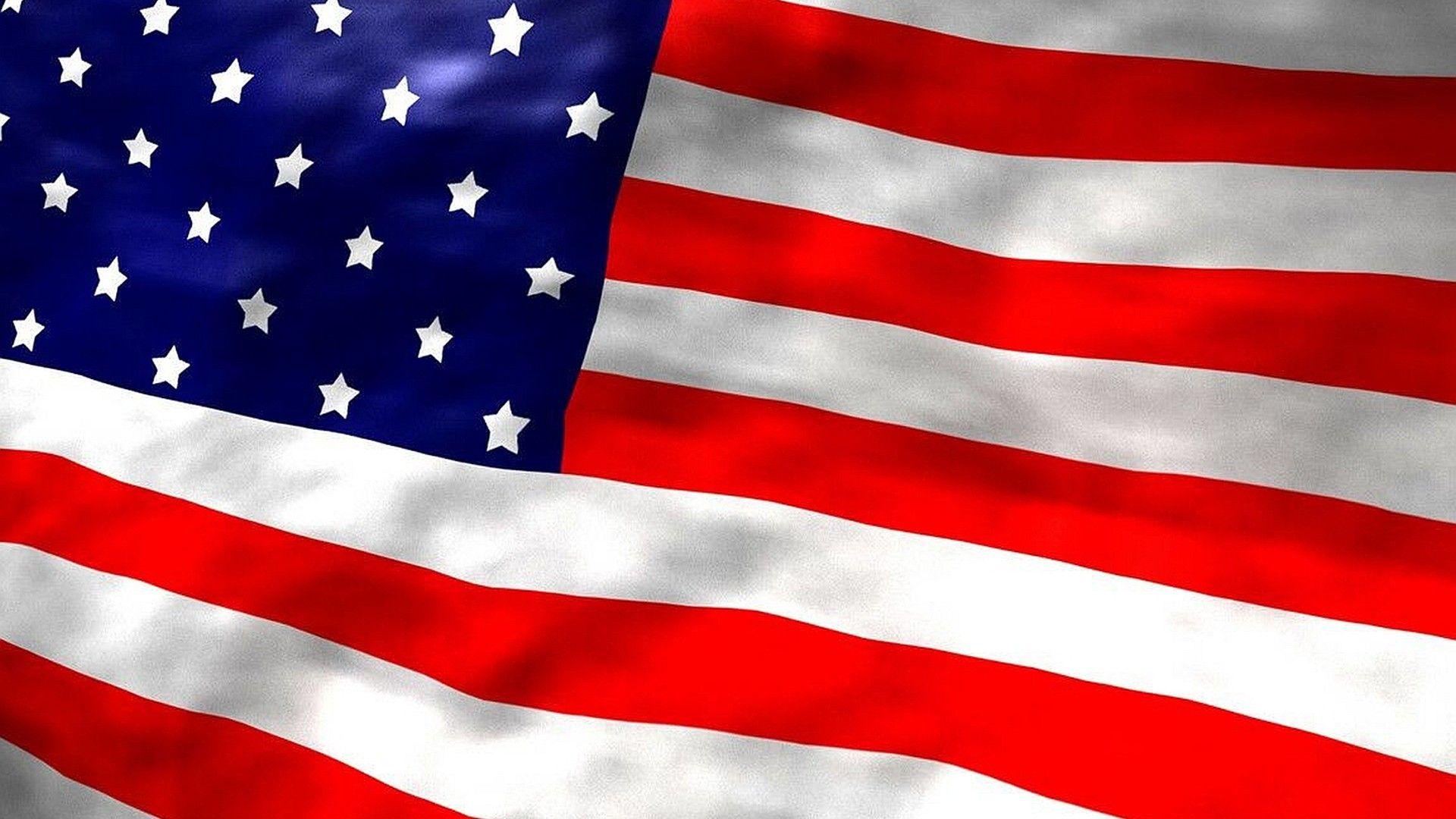 1920x1080 Closeup Photo Of US Flag HD American Flag Wallpaper