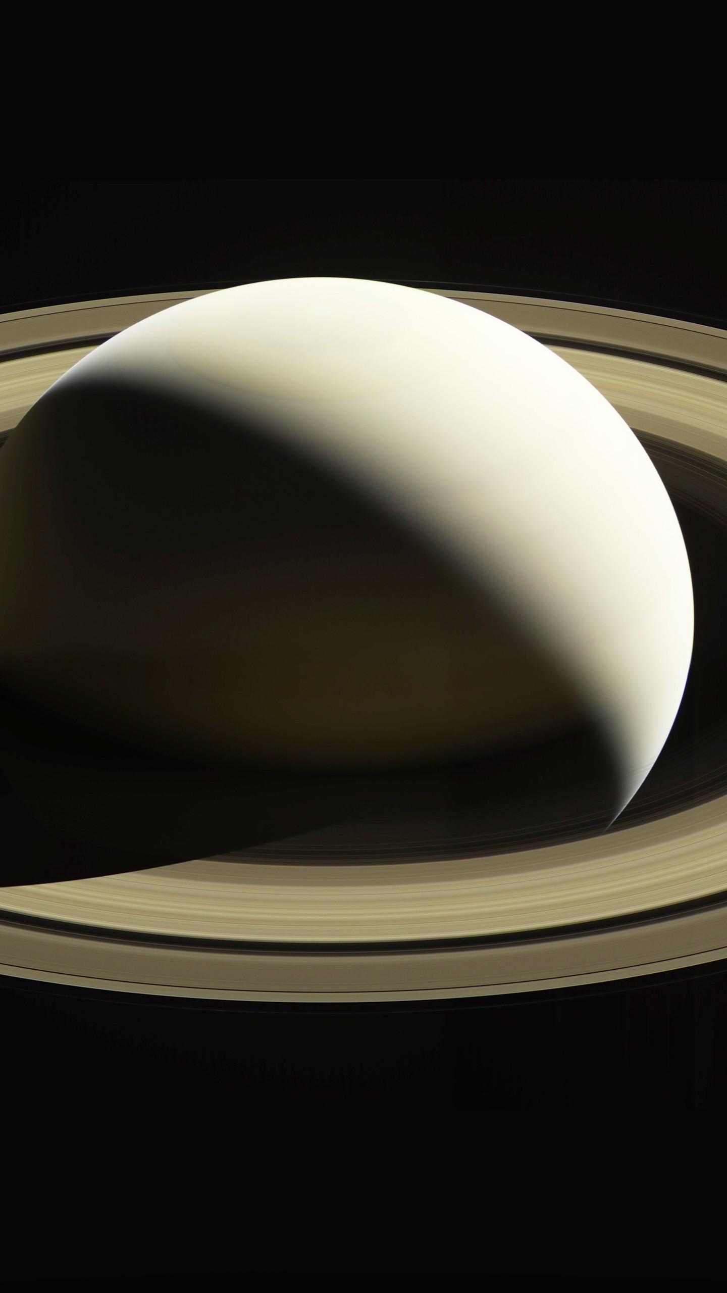 1440x2560 iPhone Galaxy Saturn Wallpaper