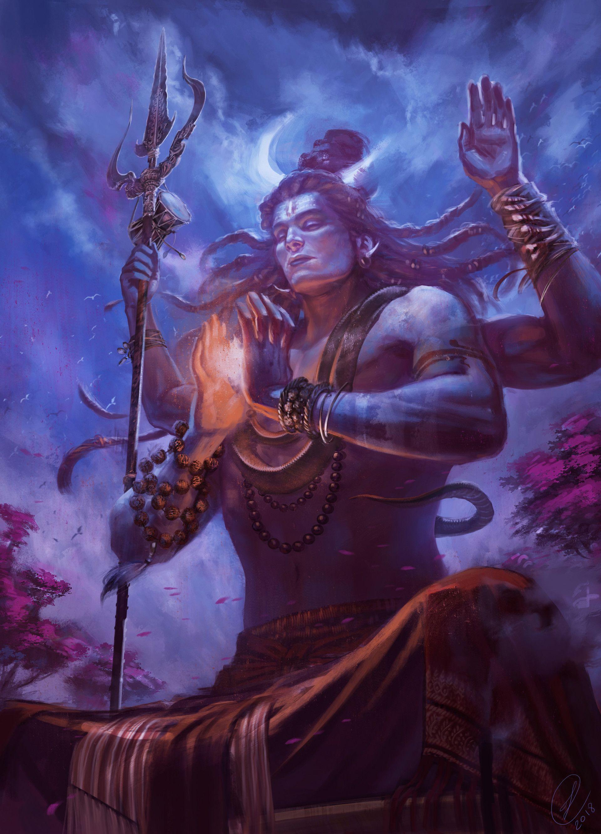  Lord Shiva Sketch Wallpaper Copy  MyGodImages