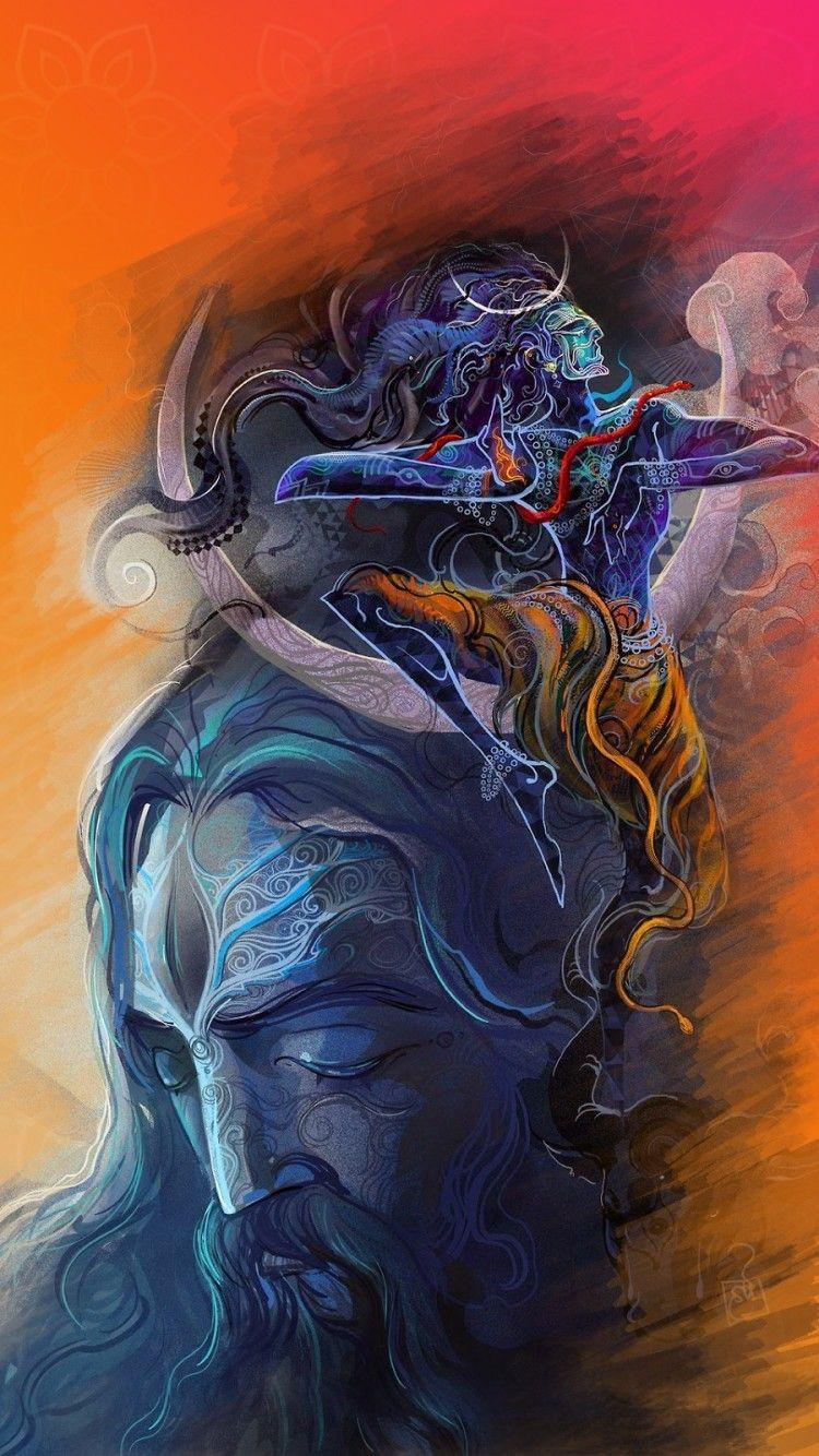 Shiva Paintings Wallpapers Top Free Shiva Paintings Backgrounds