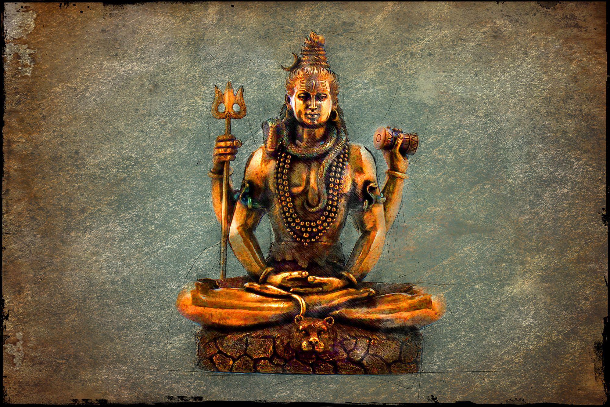 2000x1333 Photo Wallpaper Lord Shiva