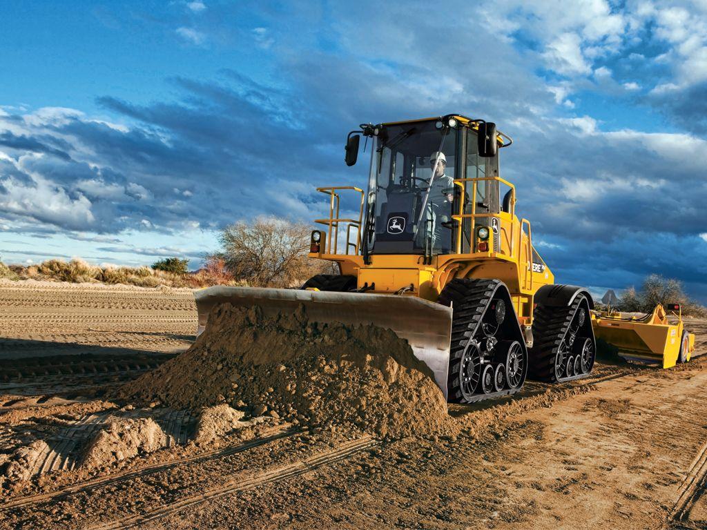 1024x768 Free download brown dirt the blue sky and the John Deere construction yellow [1024x768] for your Desktop, Mobile & Tablet. Explore Construction Equipment Wallpaper. Caterpillar Equipment Wallpaper, Construction Wallpaper