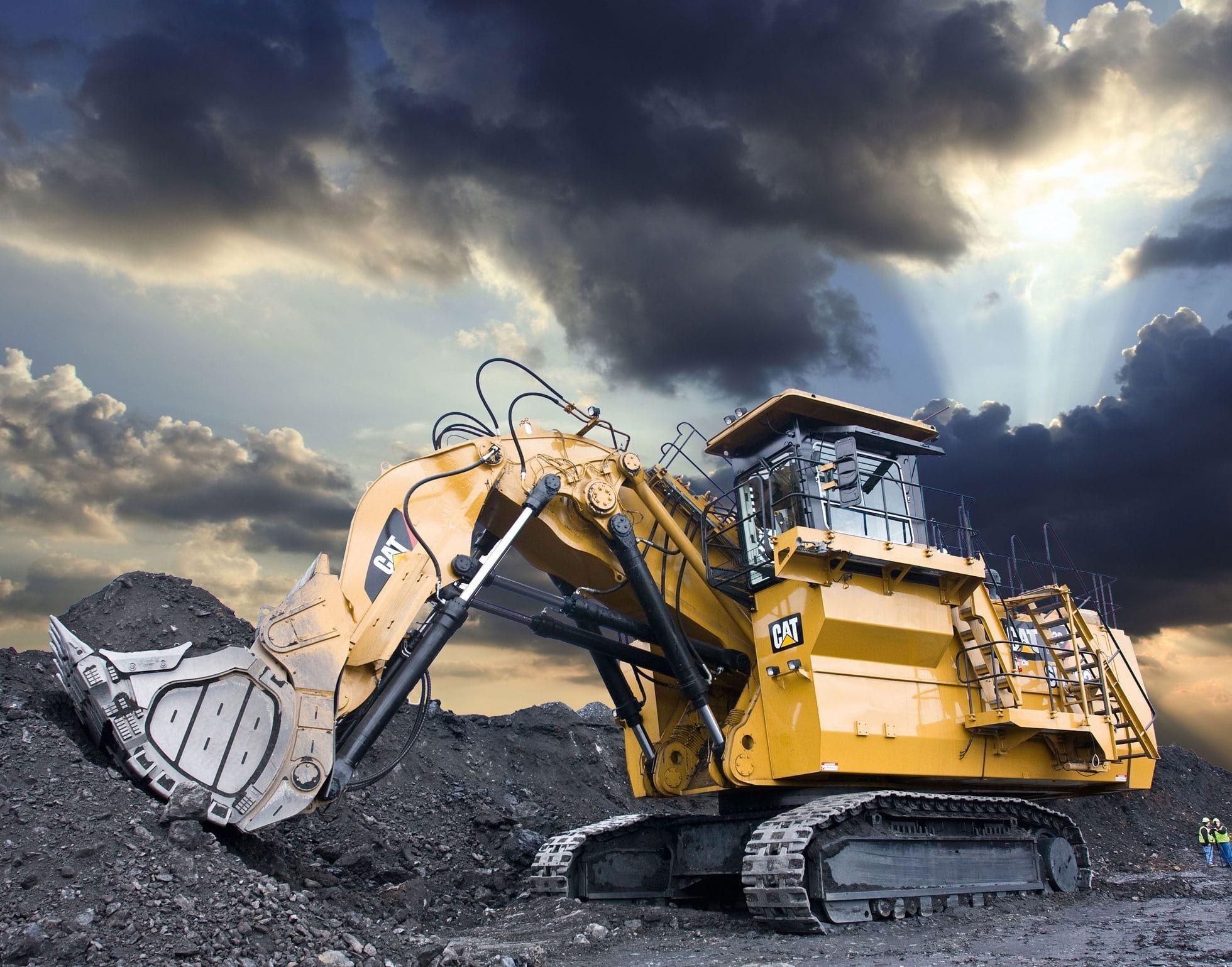 1960x1539 yellow and black backhoe large hydraulic excavator #cat #caterpillar construction machinery construction work work machine #blade #earthmoving #technology