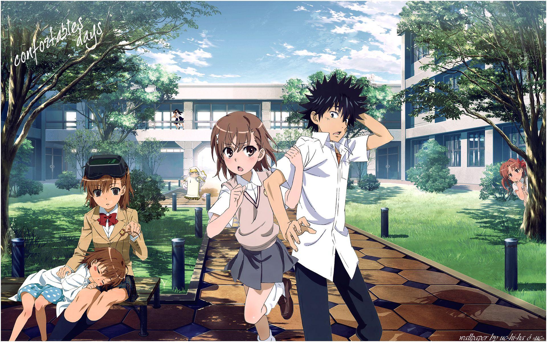1920x1200 To Aru Majutsu no Index Wallpaper: Confortable days