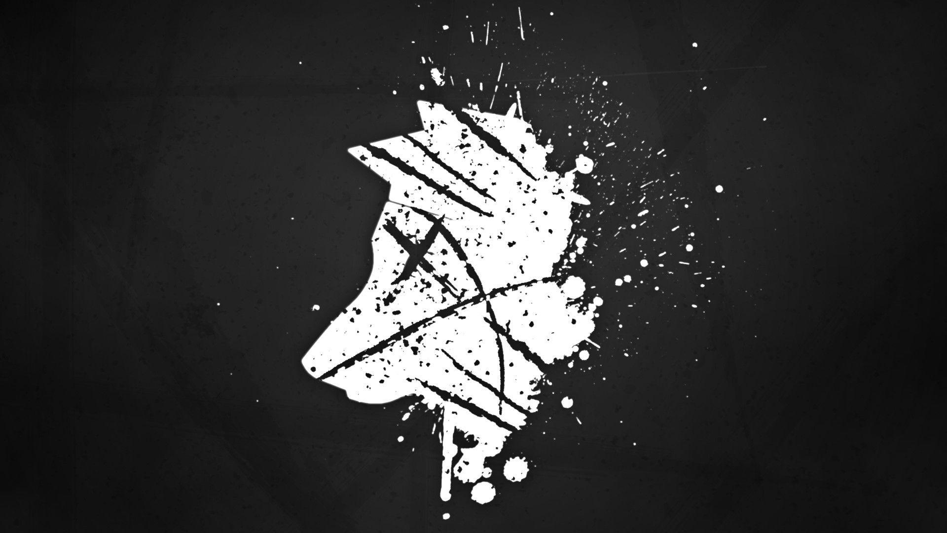 1920x1080 Black Wolf Wallpaper background picture