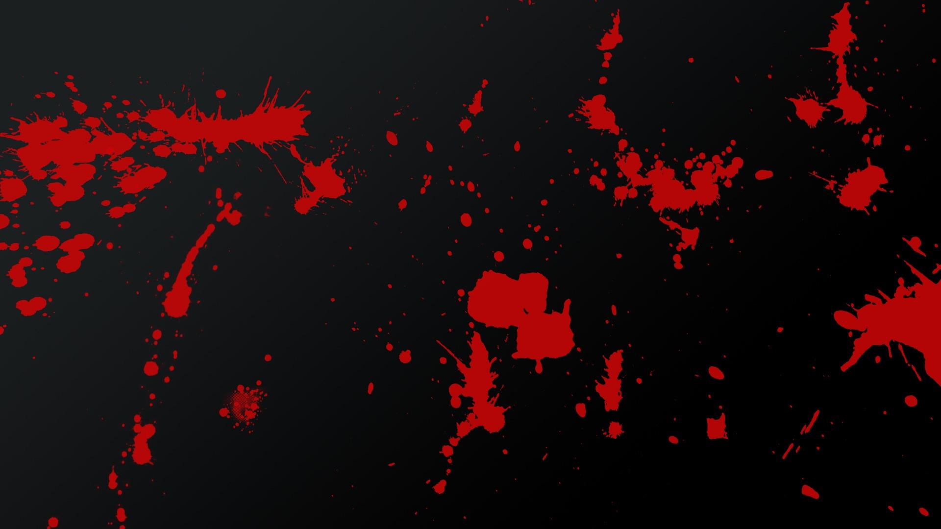 1920x1080 Blood Black Background .