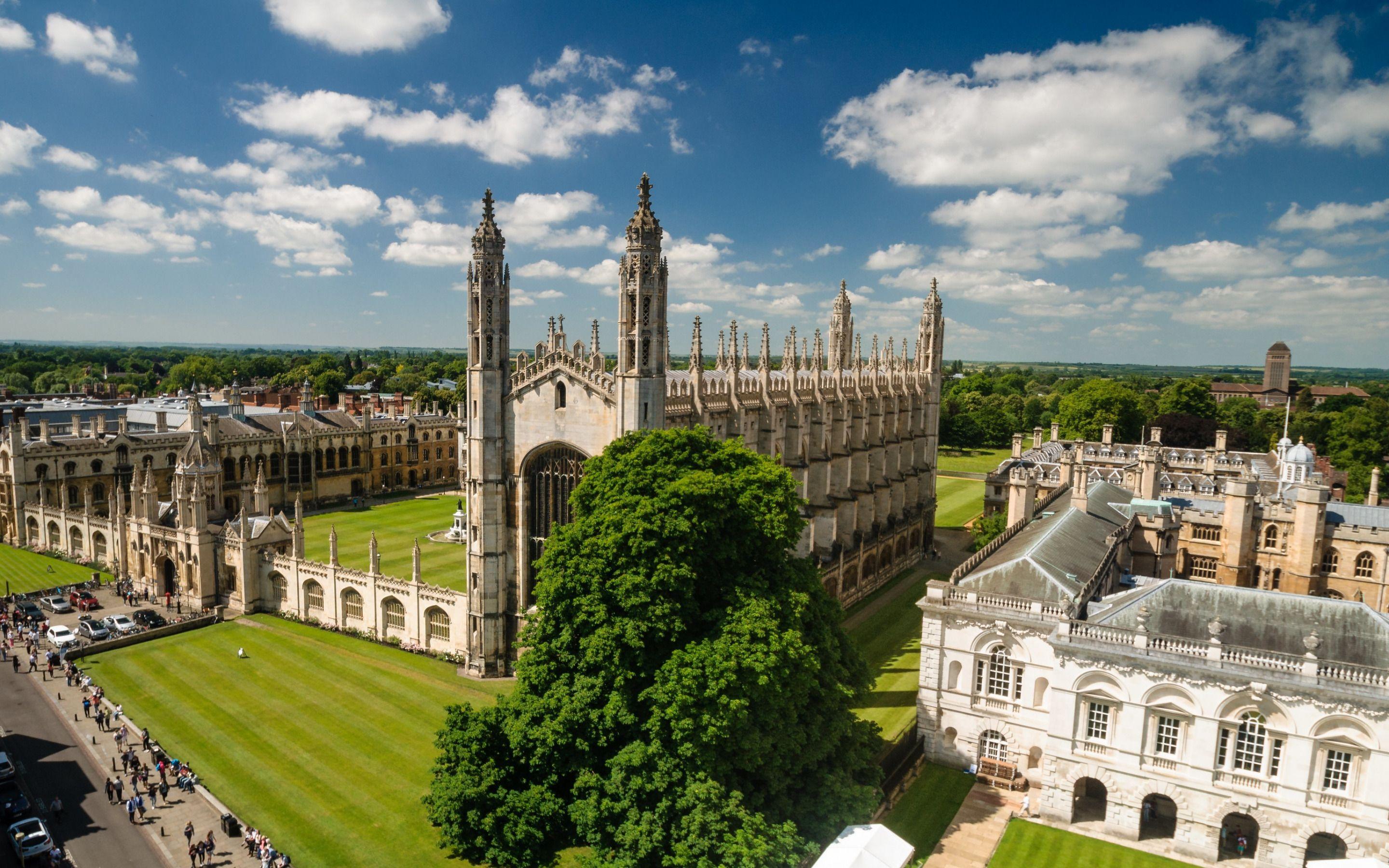 2880x1800 Download wallpaper University of Cambridge, university buildings, old universities, Cambridge cityscape, Cambridge, England, United Kingdom for desktop with resolution 2880x1800. High Quality HD picture wallpaper