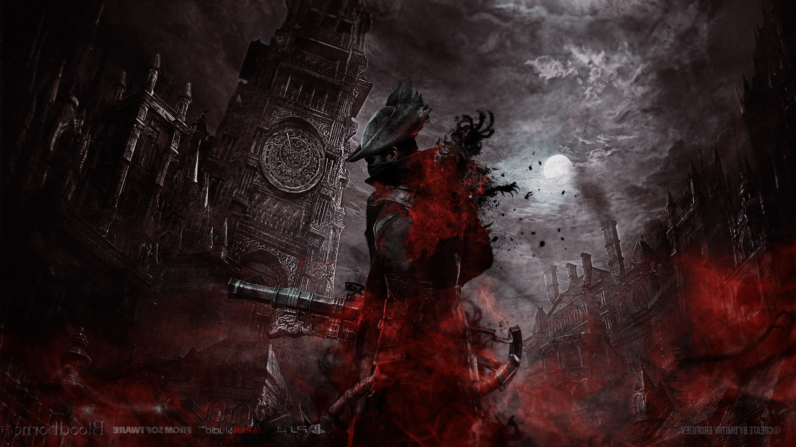 2560x1440 Bloodborne, Video Games, Blood, Playstation 4 Wallpaper