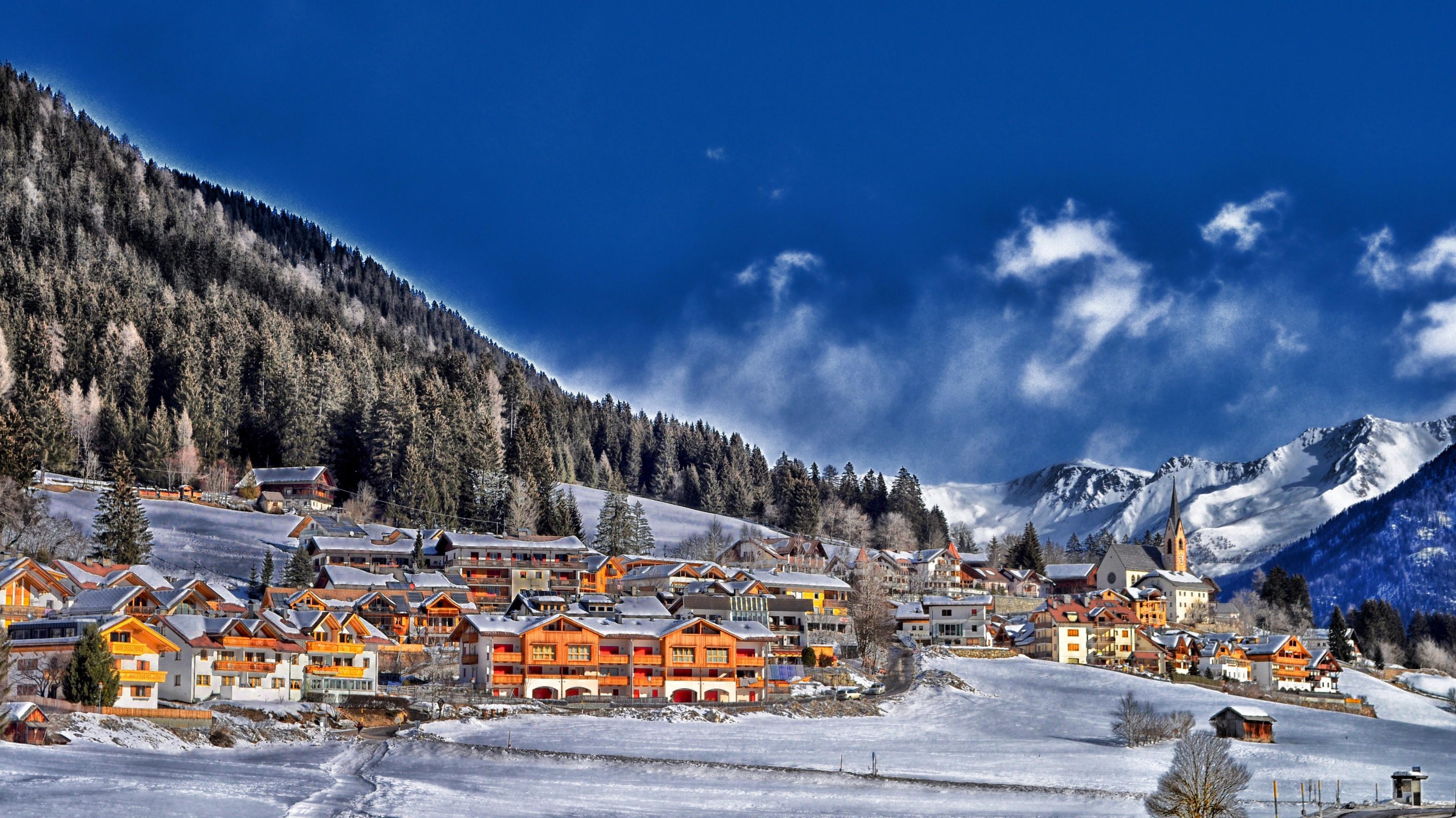 3840x2160 Courchevel At Winter Wallpaper. Wallpaper Studio 10