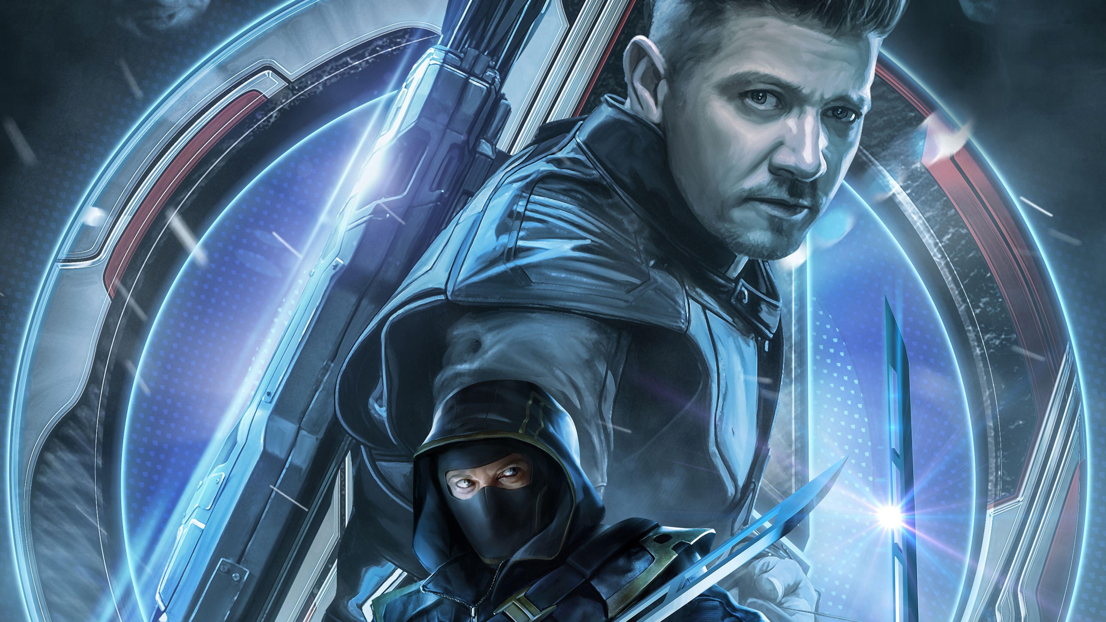 3840x2160 Endgame, Hawkeye, Ronin, 4k, HD Wallpaper