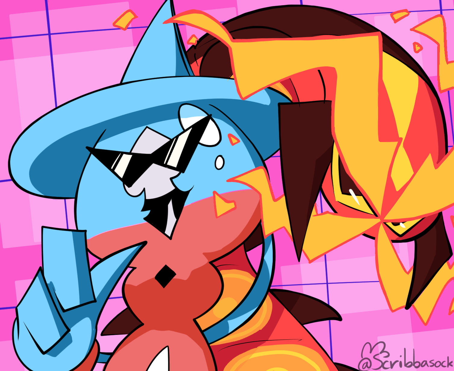 1507x1233 Hatterene and Centiskorch by Scribbasock on Newgrounds