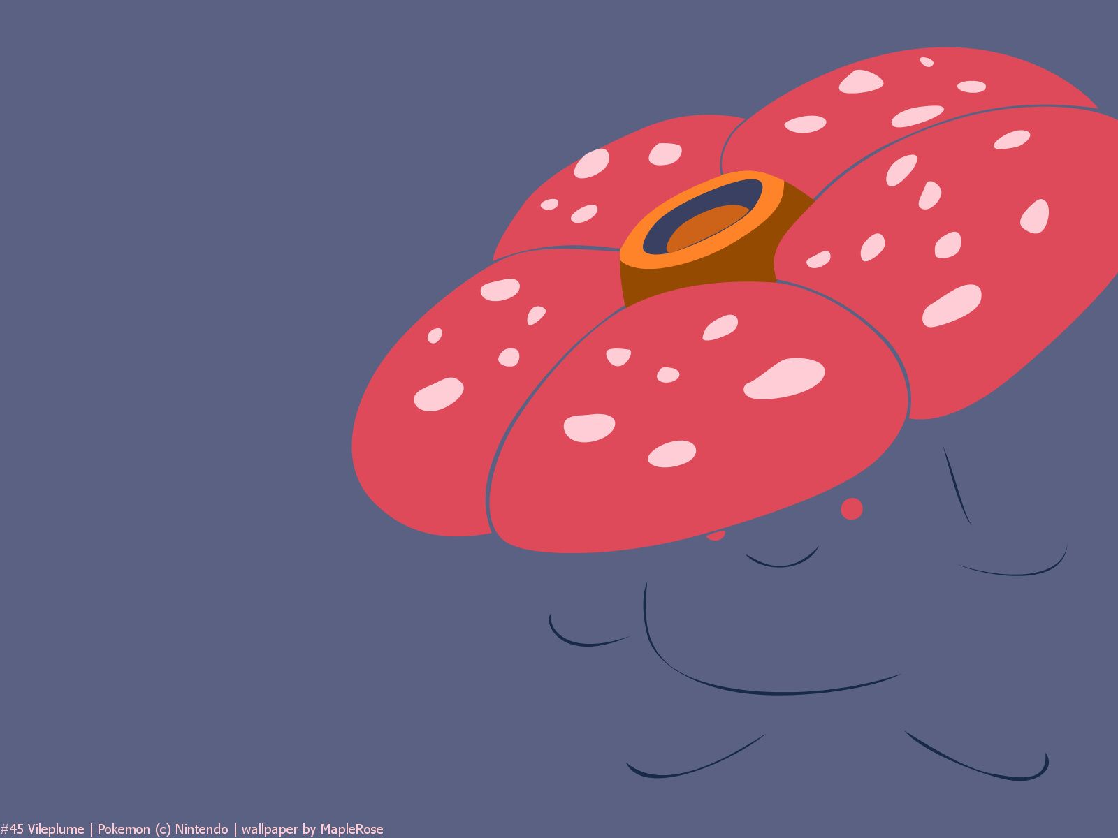 1600x1200 Vileplume. PokéWalls