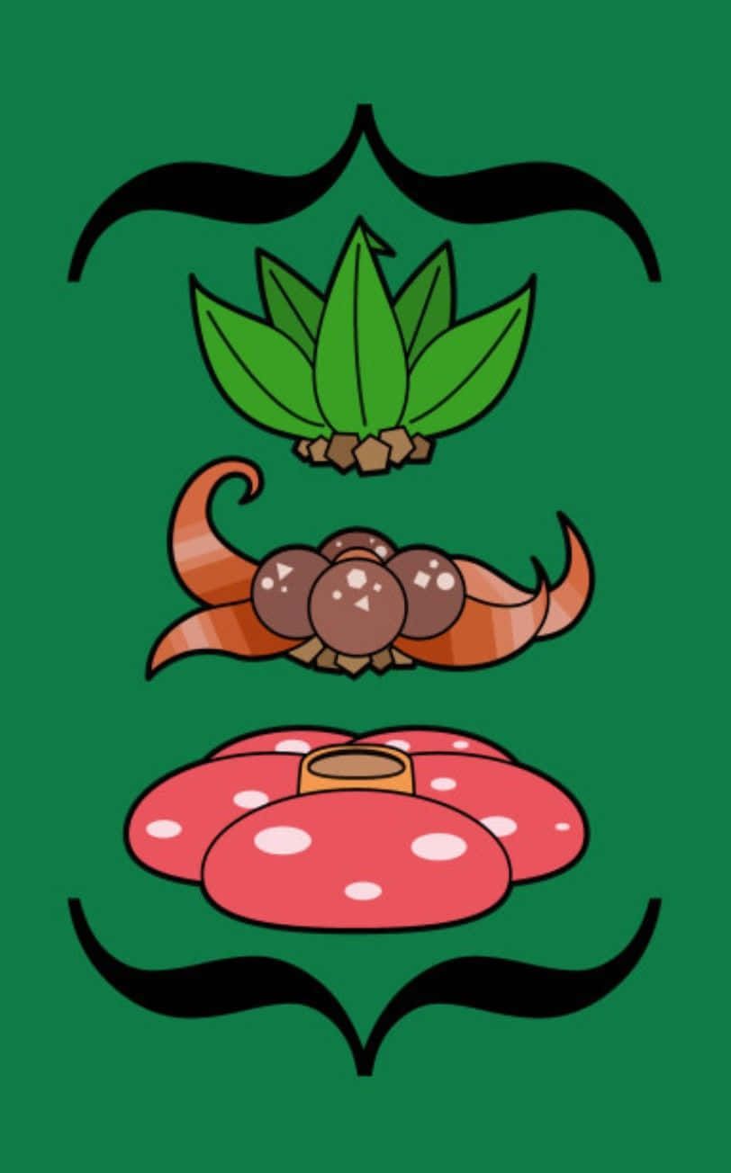 812x1304 Download Vileplume And Other Pokemon's Head Ornaments Wallpaper