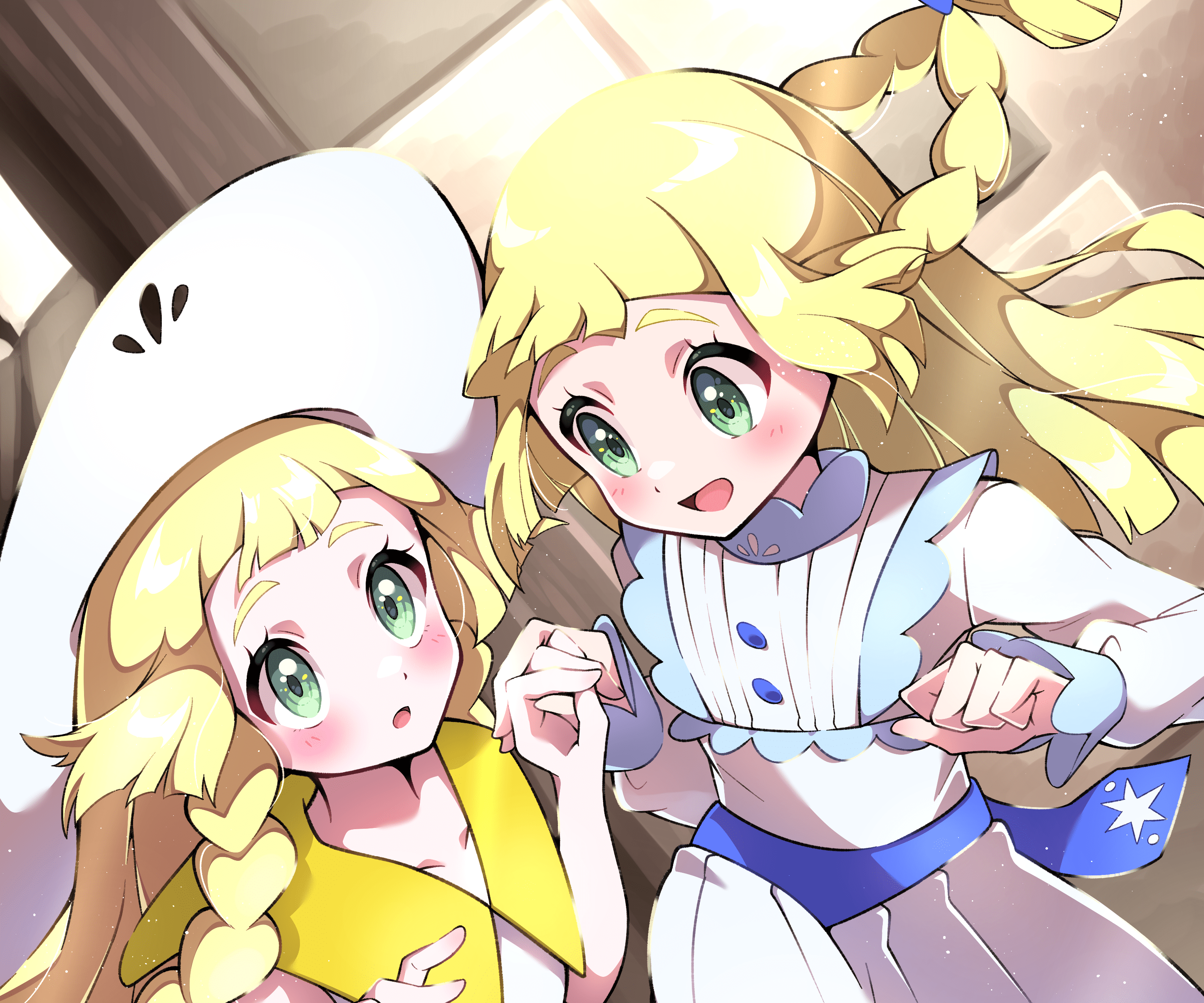 2894x2412 Download Nihilego (Pokémon) Lillie (Pokemon) Video Game Pokémon: Sun And Moon HD Wallpaperx2412