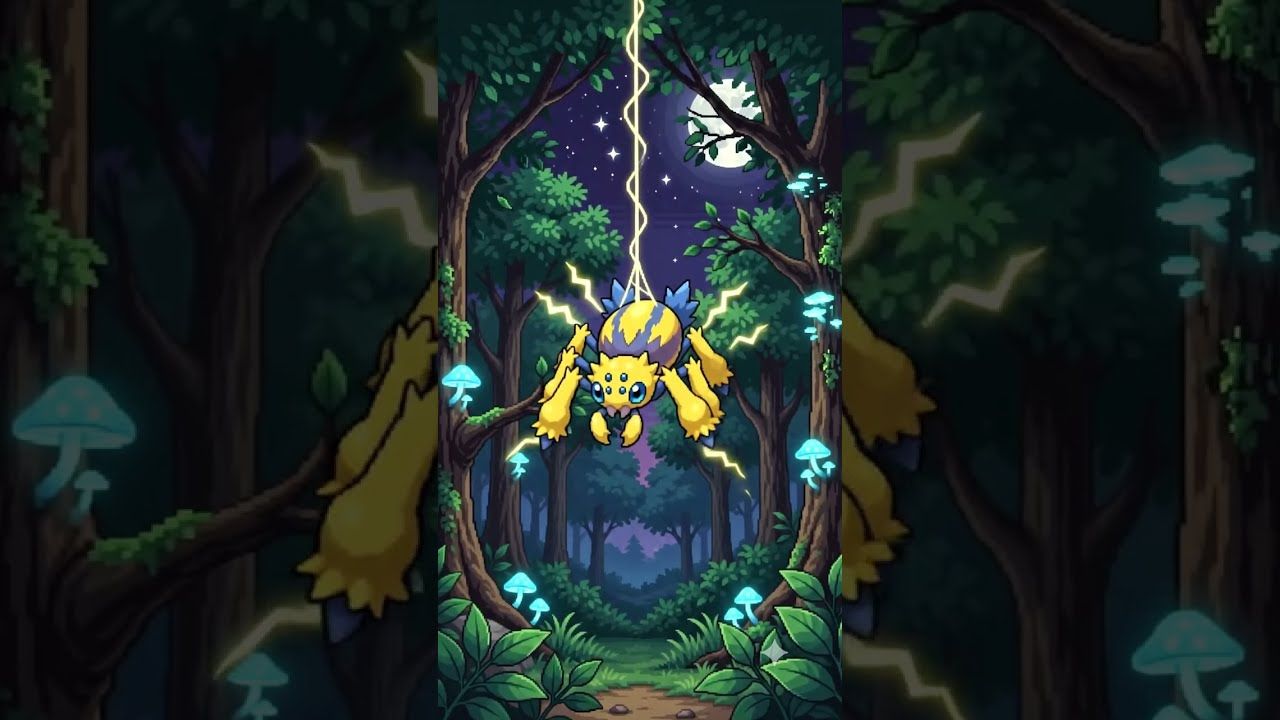 1280x720 Galvantula Wallpaper