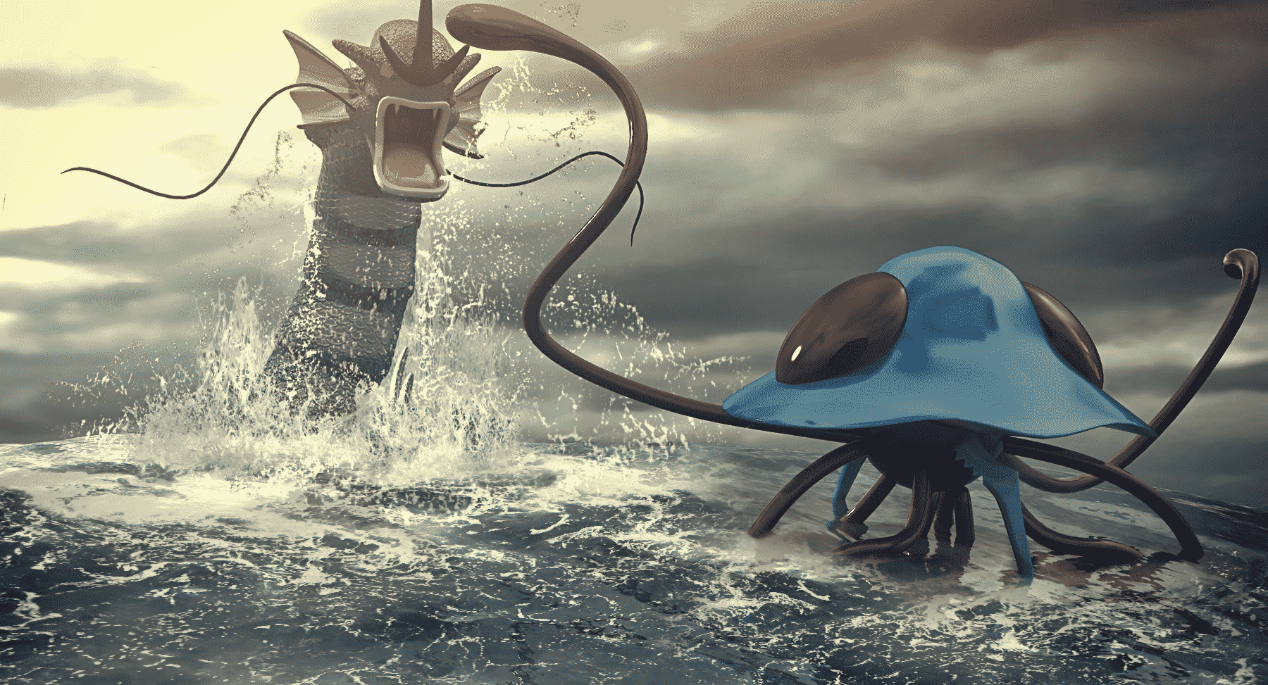 1800x973 Tentacruel HD Wallpaper