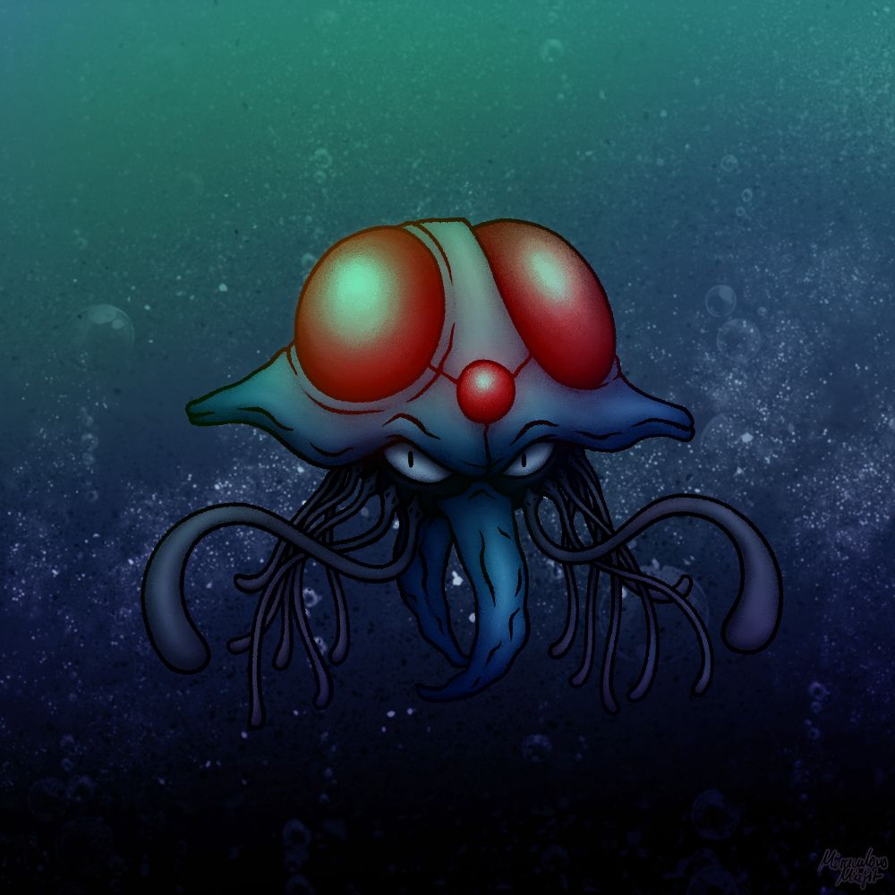 1000x1000 Tentacruel [Pokémon, 30 Days Challenge 02] By MiraculousMisfit On Newgrounds