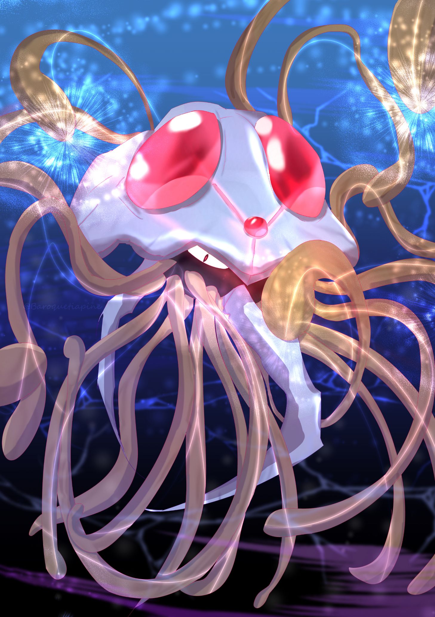 1457x2067 Tentacruelémon. Anime Image Board