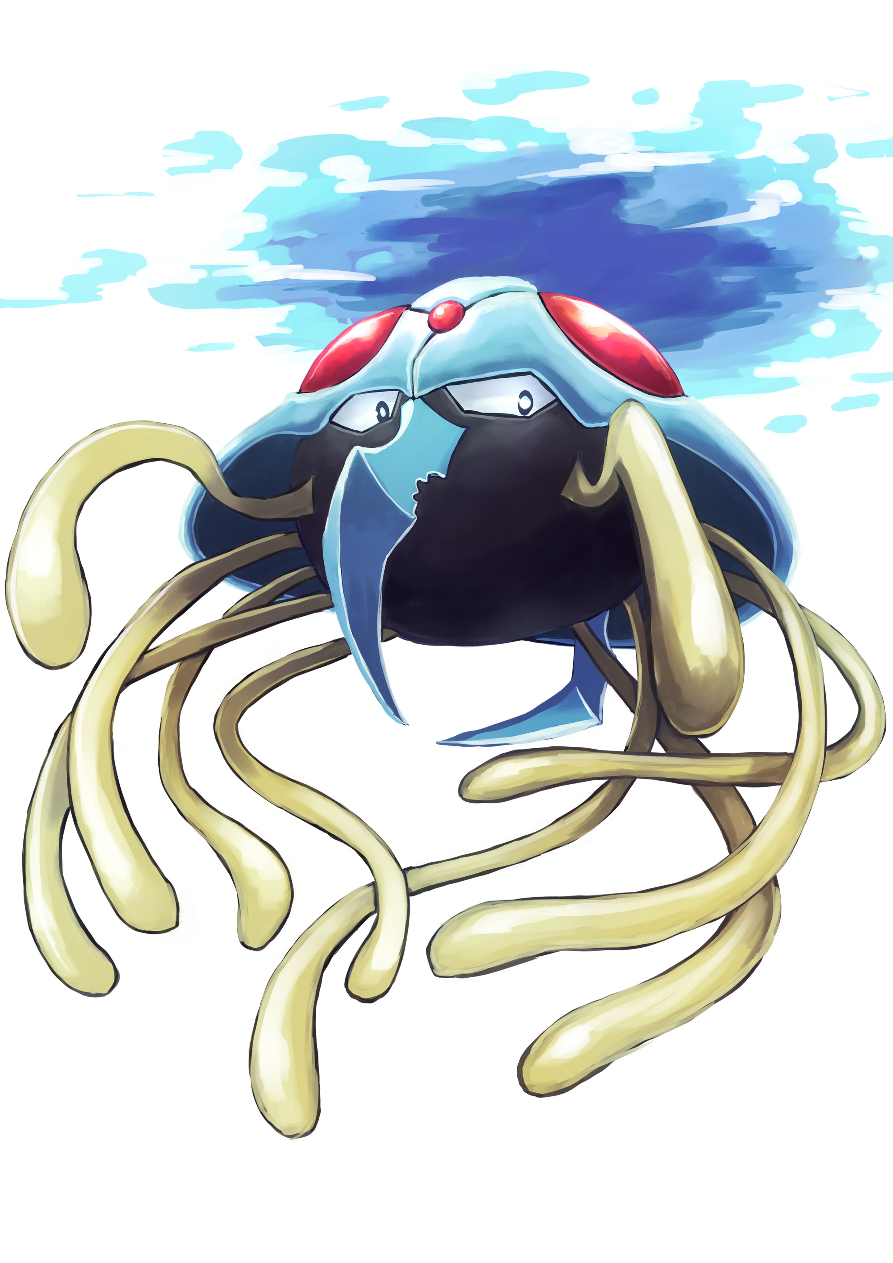 2894x4093 Tentacruelémon. Anime Image Board