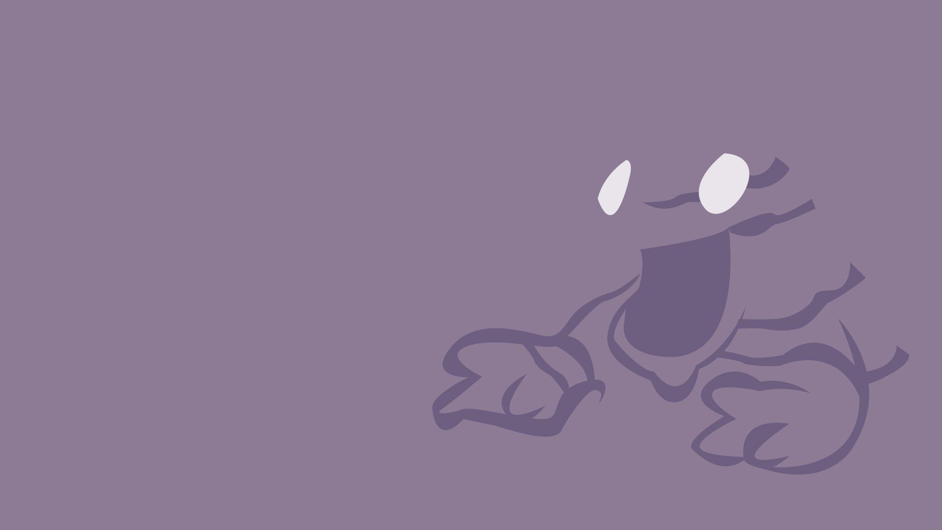 1920x1080 Download Minimalist Grimer (Pokémon) Video Game Pokemon Minimalist Gaming HD Wallpaperx1080