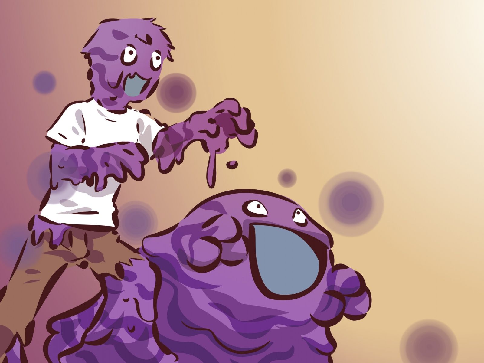 1600x1200 Grimer Pokemon 4K UHD Wallpaper for UltraHD Desktop and TV : Smartphone and Tablet Devices
