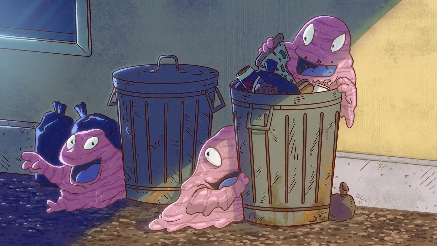 1440x810 Grimer and Pals by Tisbore on Newgrounds
