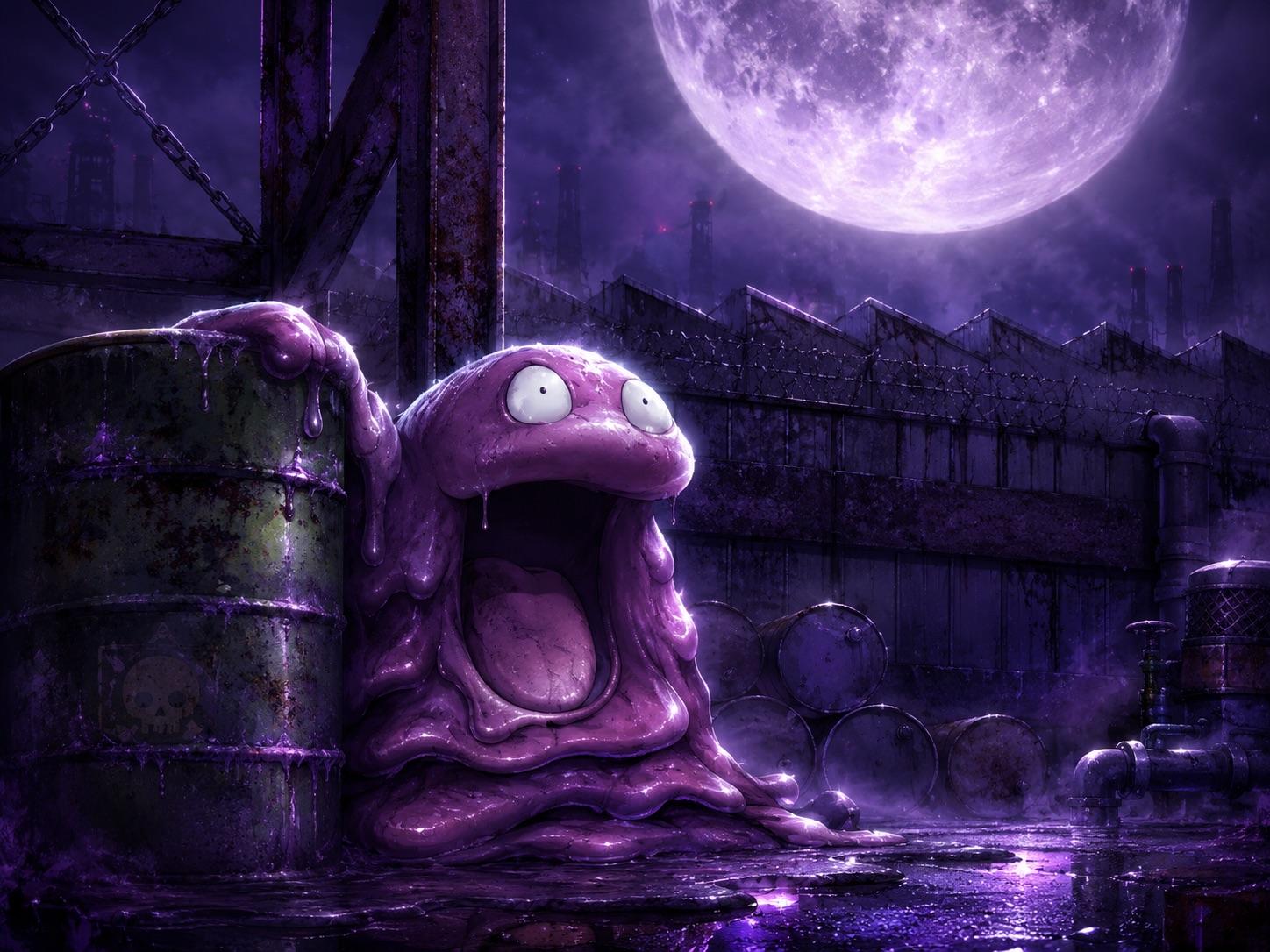 1448x1086 Grimer vs Trubbish