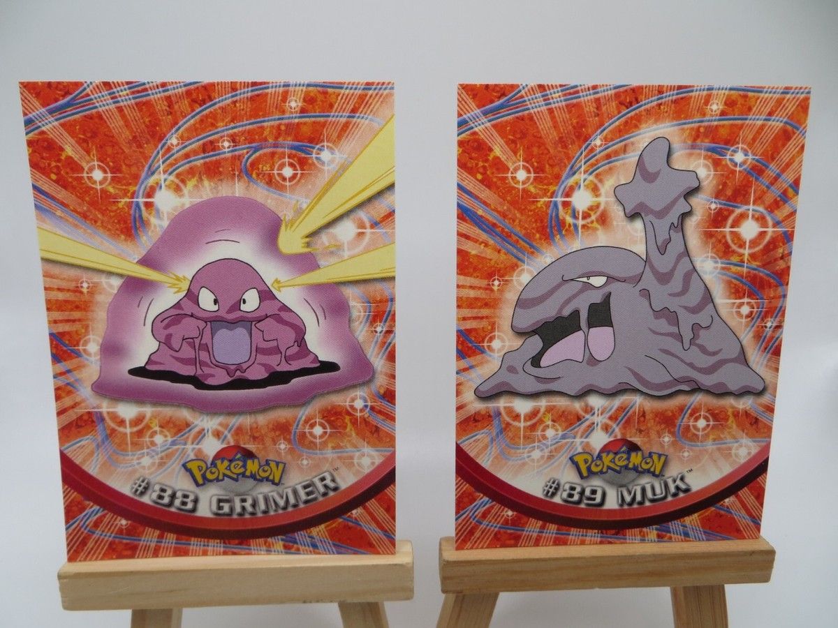 1200x900 Pokemon GRIMER MUK TV Animation Edition Blue Logo Non Holo
