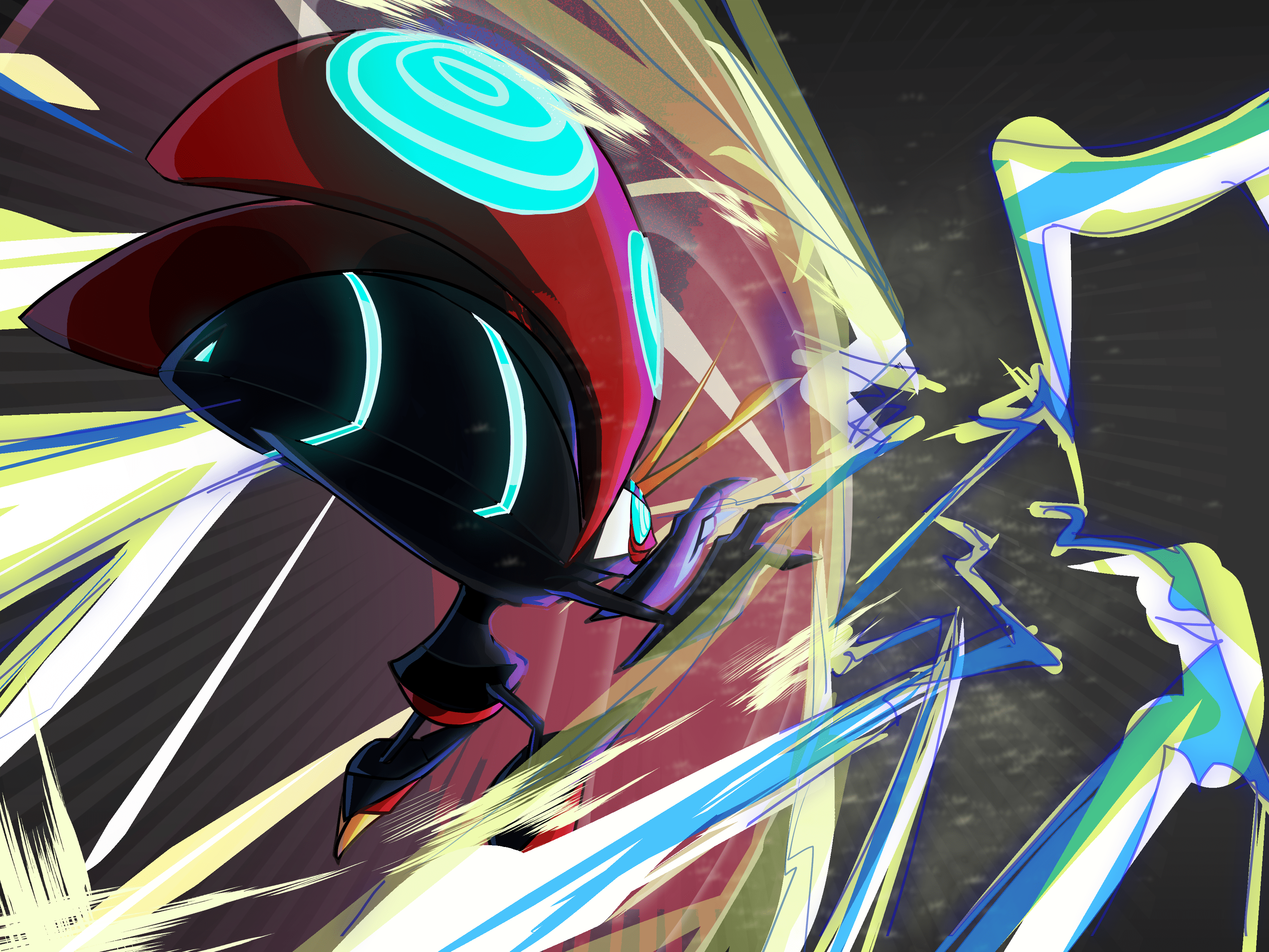 3541x2656 Orbeetleémon Sword & Shield by Ni Cd0173 Anime Image Board
