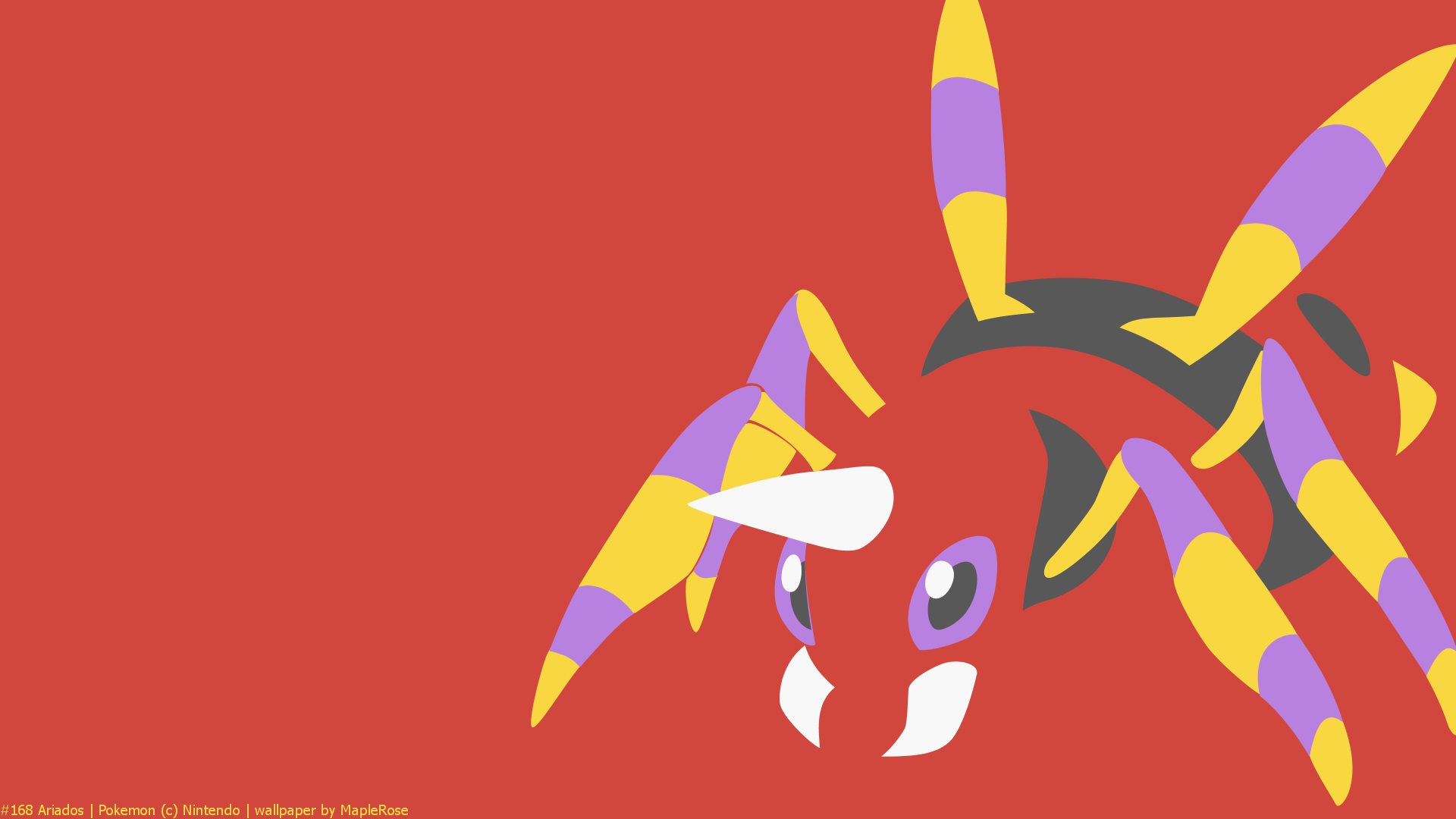 1920x1080 Ariados. PokéWalls