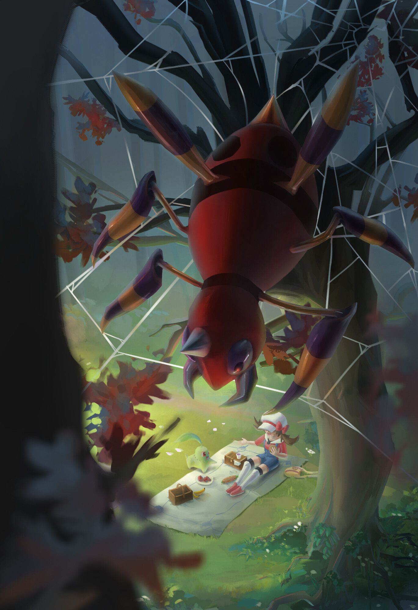 1369x2000 Pokemon fanart