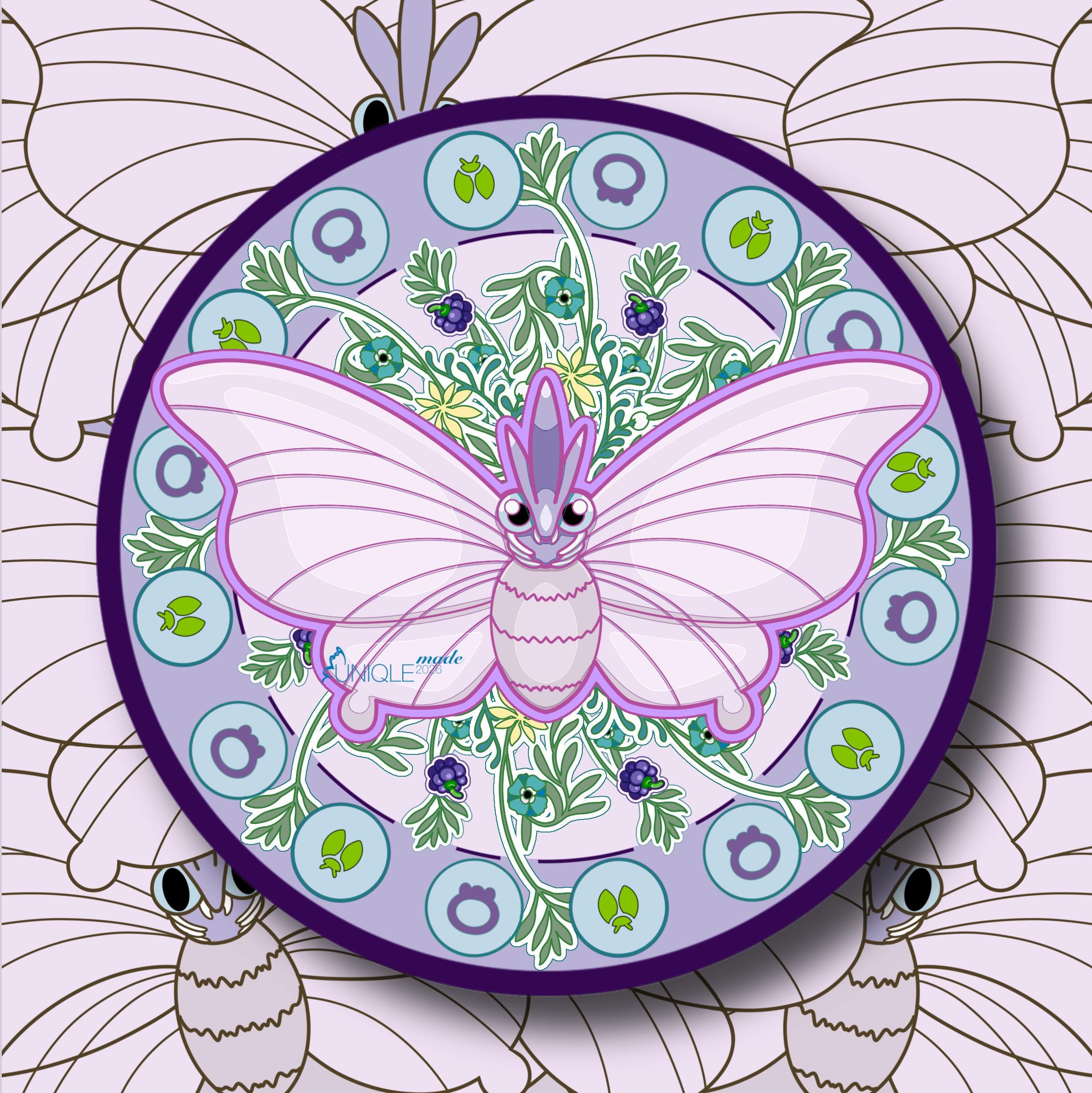 2449x2450 Buy Venomoth Art Online In India