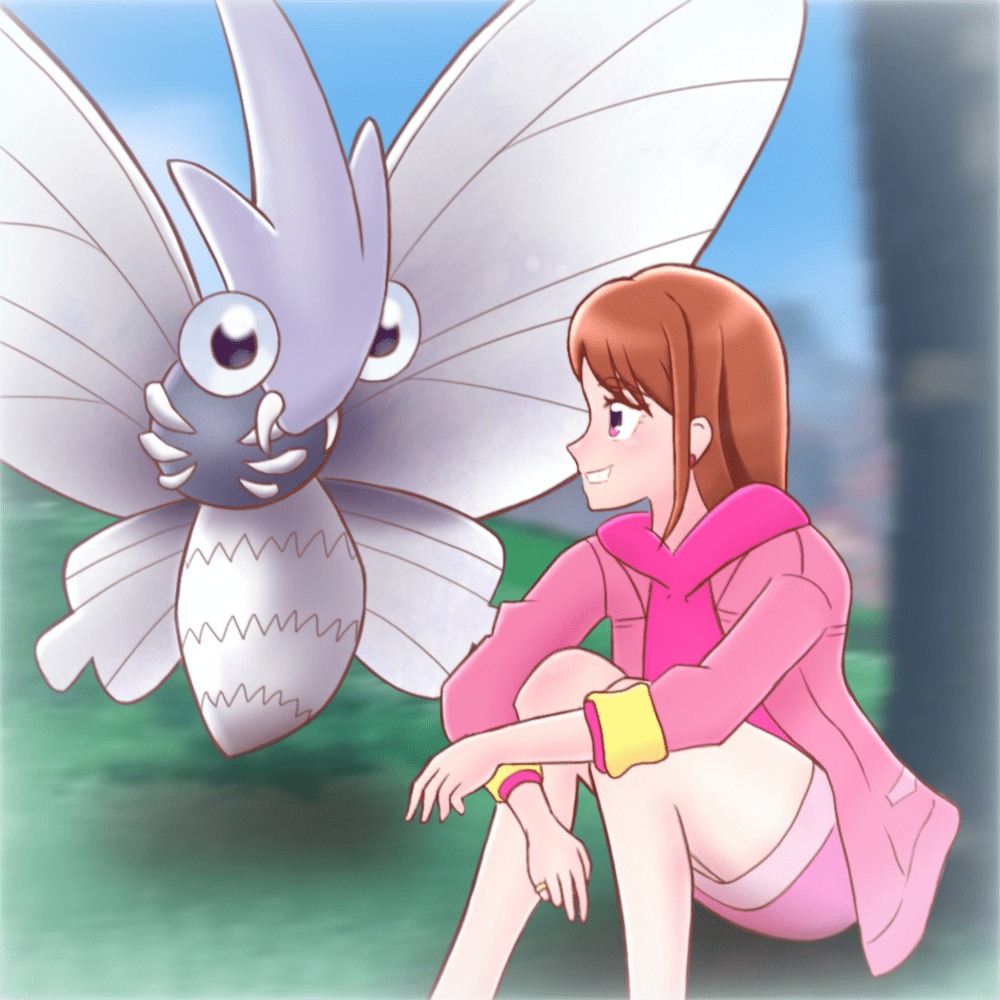 1000x1000 Venomothémon Anime Image Board