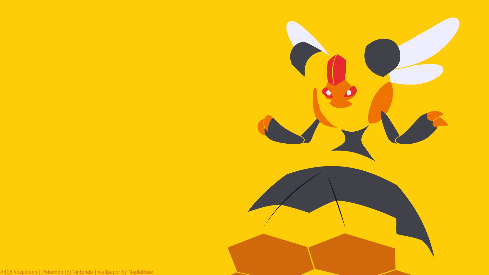 1920x1080 Vespiquen. PokéWalls