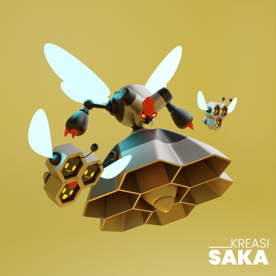 1080x1080 Pokemon : Future Paradox Vespaquen