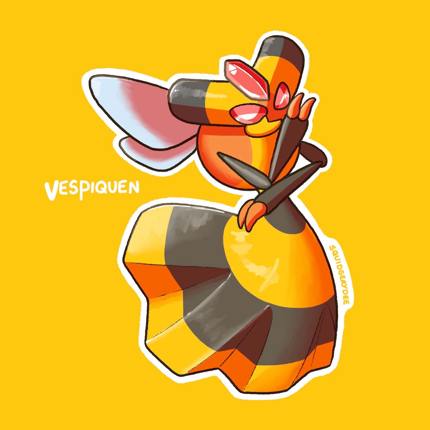 1500x1500 Download Vespiquen Strikes A Pose Mobile Wallpaper
