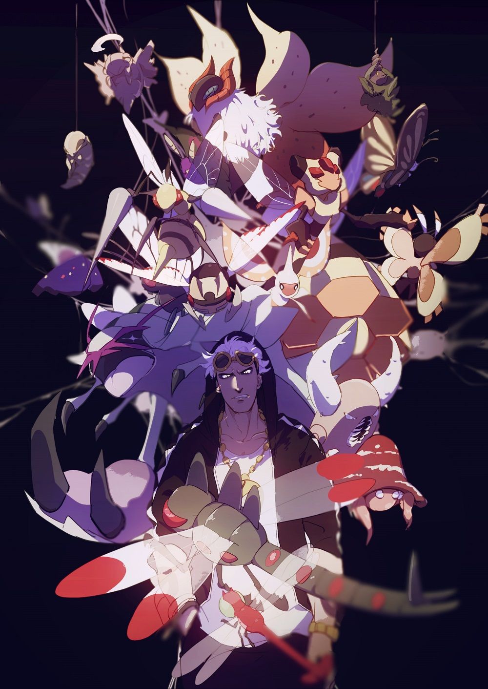 1000x1411 Vespiquenémon Anime Image Board