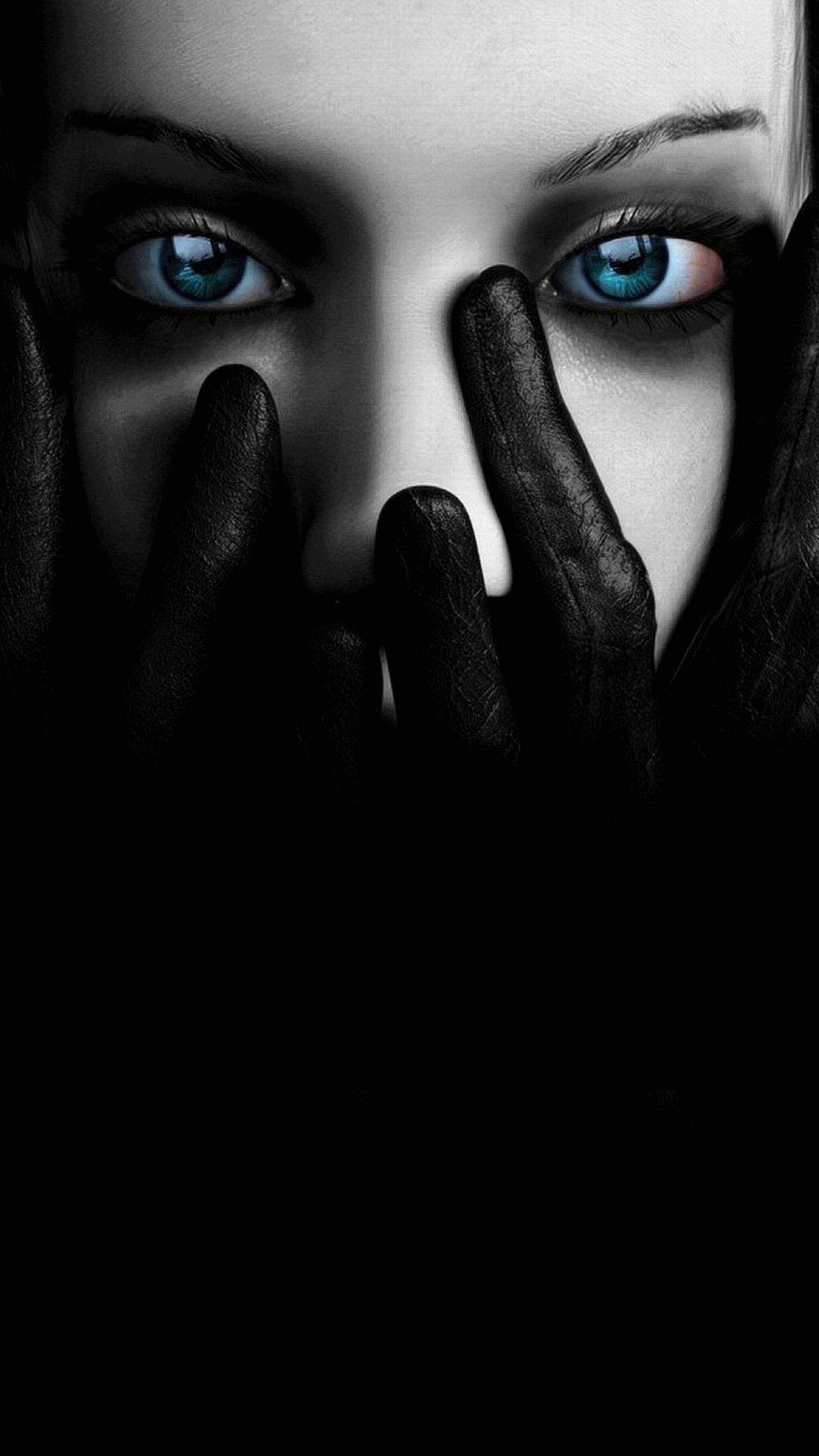 2160x3840 Black And White Girl Wallpaper For iPhone