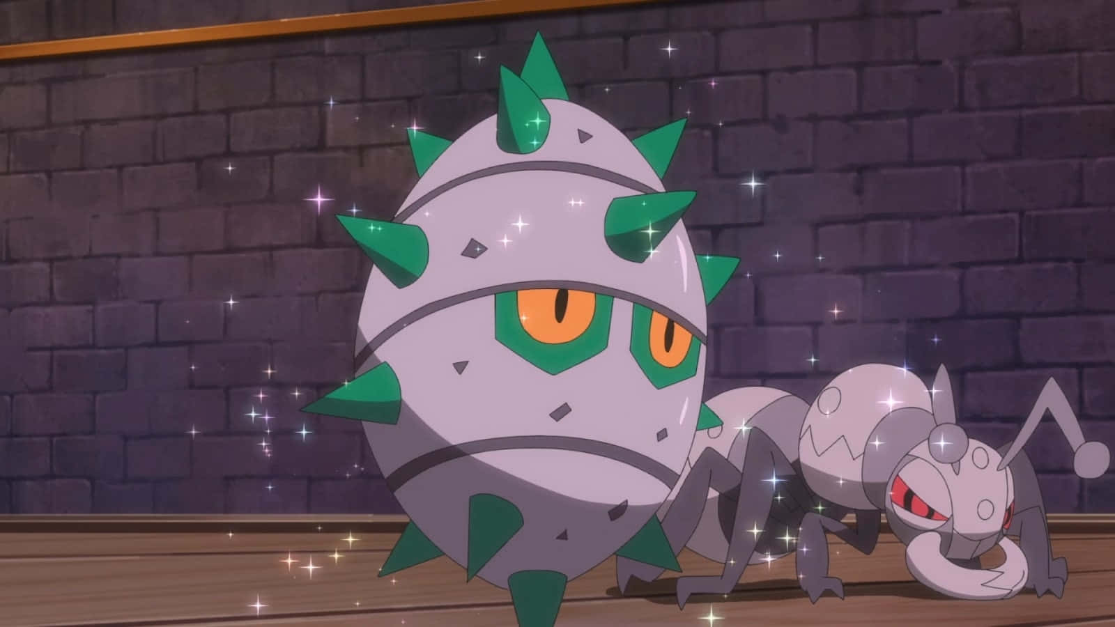 1600x900 Download Ferroseed Durant Pokemon Wallpaper
