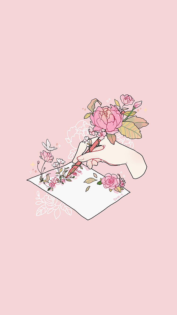 750x1334 Pink Gamer Girl Computer Wallpaper .