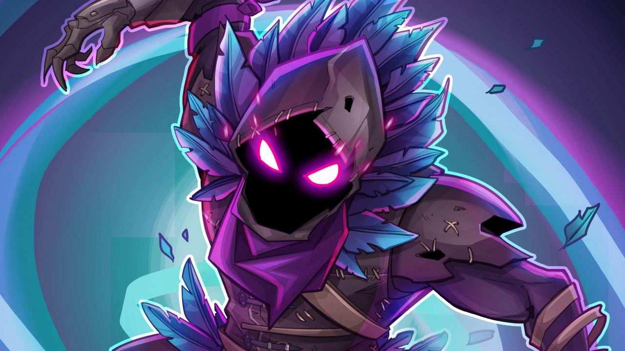 1280x720 Download 1280x720 wallpaper raven, fortnite battle royale, creature, game, hd, hdv, 720p, widescreen, 1280x720 HD image, background, 8126