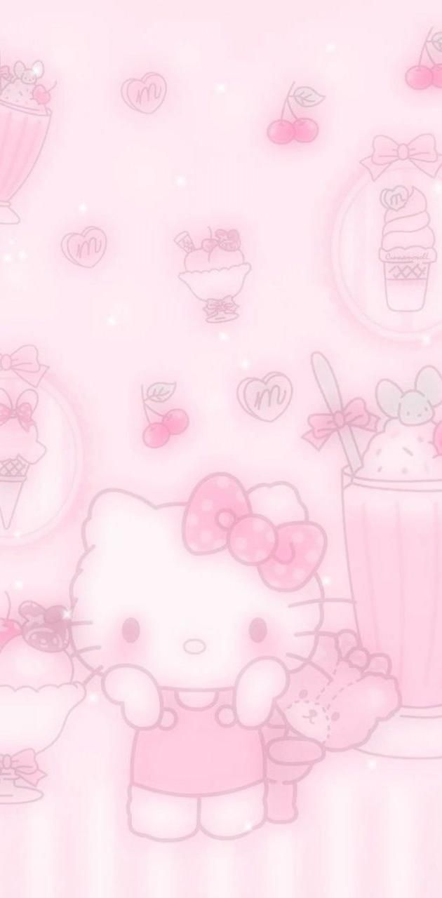 630x1280 Hello Kitty PFP Wallpaper