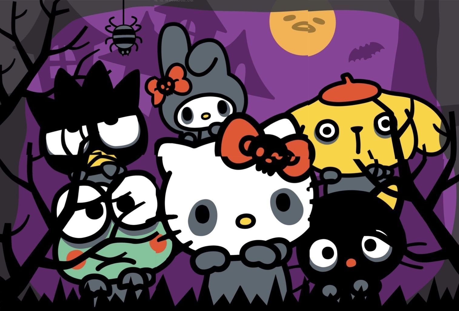1515x1026 Halloween Hello Kitty PFP Wallpaper
