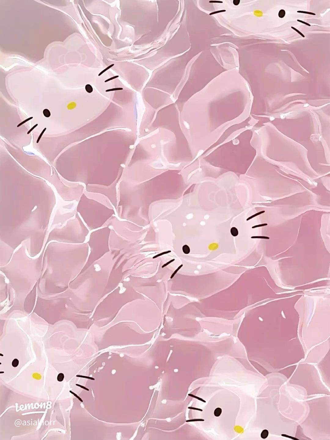 1080x1442 Adorable Hello Kitty Aesthetic Wallpaper to Brighten Your Screen