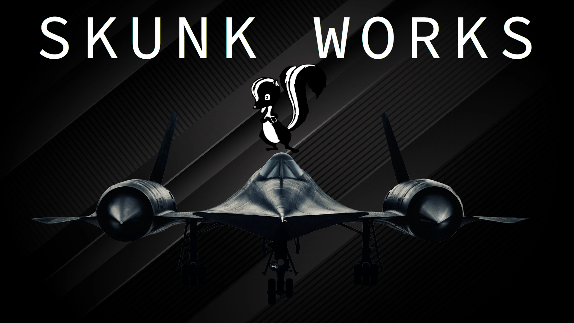 1920x1080 Some Wallpaper I Made. Skunk Works SR 71 Blackbird [1920x1080]