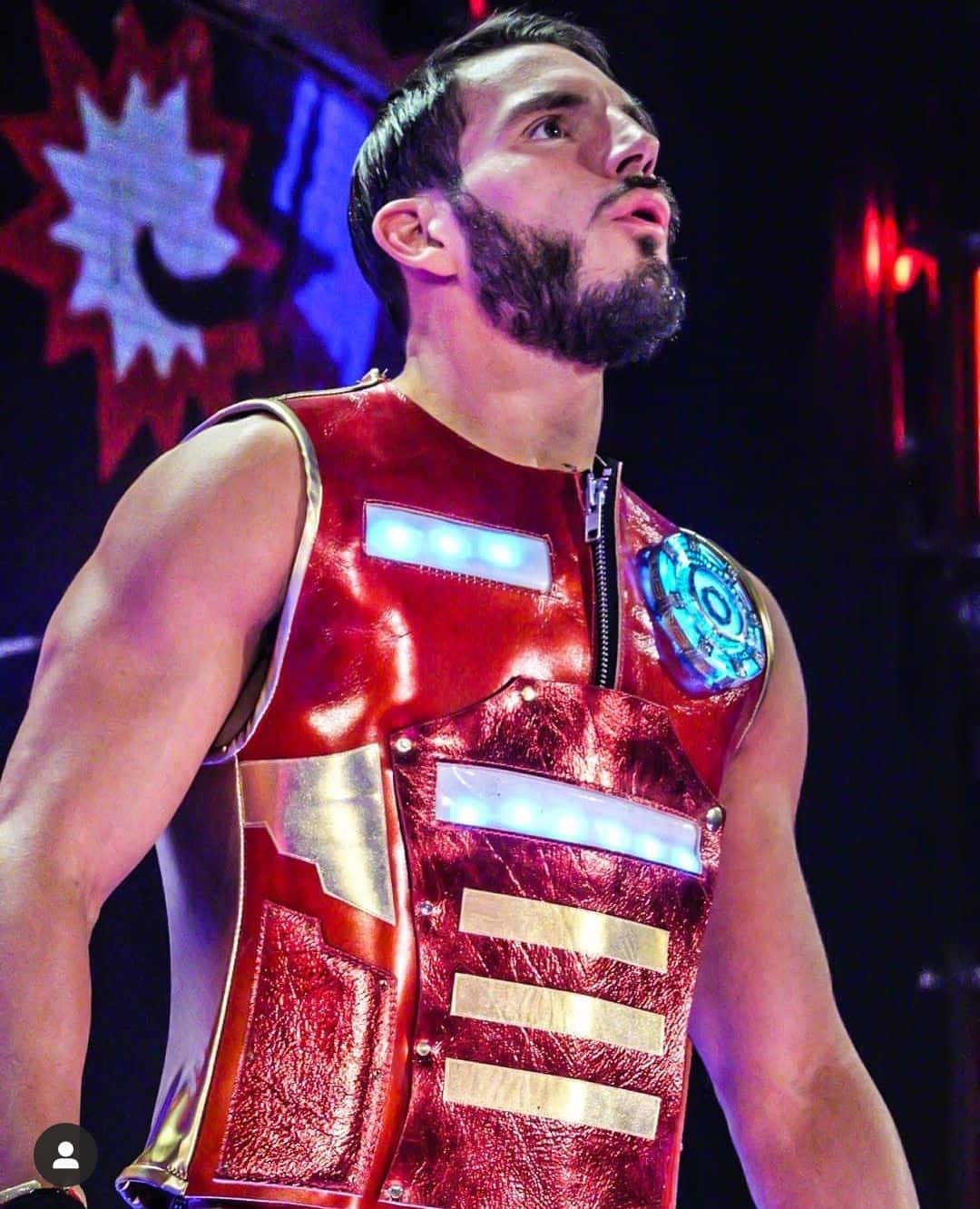 1080x1332 Download Portrait of the American Wrestler, Johnny Gargano Wallpaper
